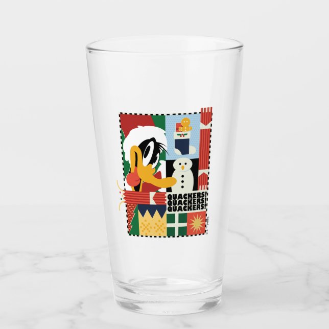 Verre LOONEY TUNES™ DAFFY DUCK™ Vacances (Devant)