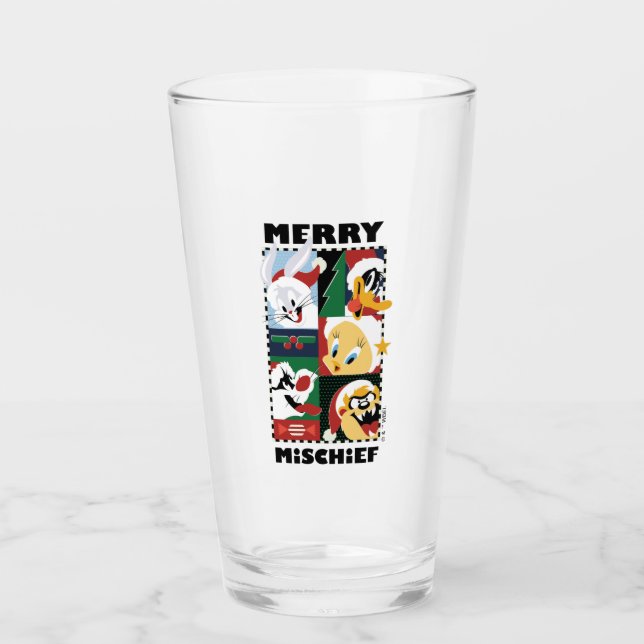 Verre LOONEY TUNES™ Joyeux Mischief (Devant)