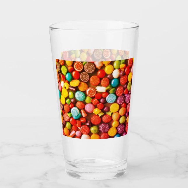 Verre Lots of Sweet hard Candy (Devant)
