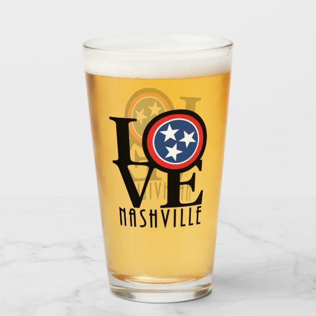 Verre LOVE Nashville (Dos (rempli))