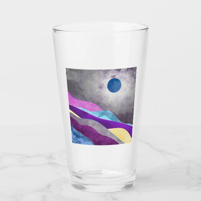 Verre Lune bleue (Devant)