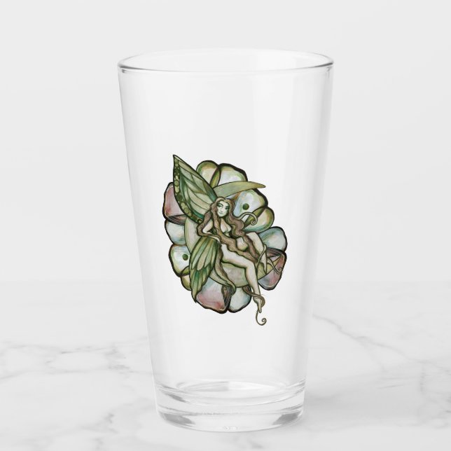 Verre Lune verte Fleur Lune Lune Fée Fille Enfants (Devant)