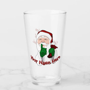 Verre Lunettes de Noël de la Clause de Santa