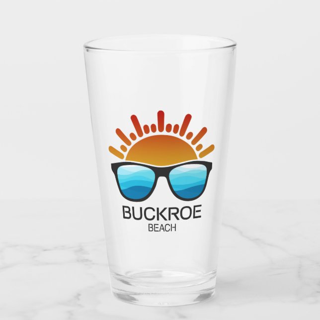 Verre Lunettes de soleil de Buckroe Beach Virginia (Devant)