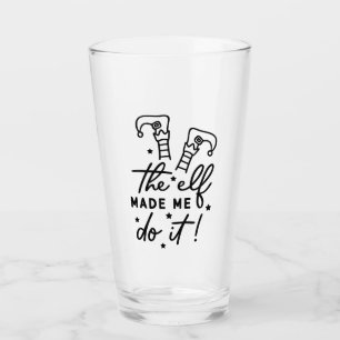 Verre Lutin de Noël drôle m'a fait le faire Drôle Rétro