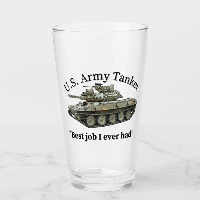 Verre M551 Char Sheridan U.S. Army "Meilleur boulot que  (Devant)