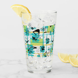Verre Madras du milieu du siècle