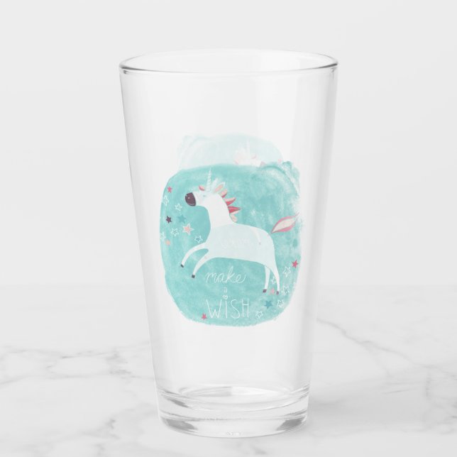 Verre Magic Unicorn Squad - Faites un voeu (Devant)