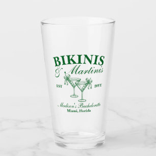 Verre Maillots de bain sur mesure et martinis pour enter