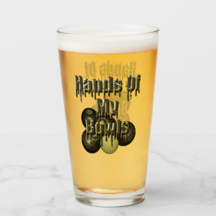 Verre Mains De Mes Boules De Pelouse, Drôle