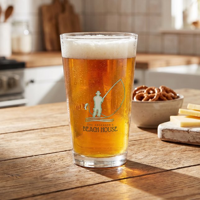 Verre Maison de plage Fisherman Aqua Blue ID623 (Créateur téléchargé)