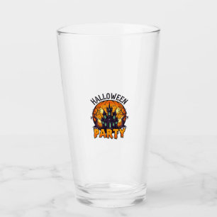 Verre Maison hantée de fête d'Halloween Citrouille Chauv