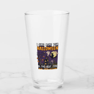 Verre Maison hantée de terreur d'Halloween Sorcière Fant