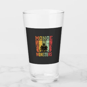Verre Maison Hantée Halloween Monstres Rétro