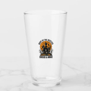 Verre Maison Hantée Vintage Morts Inquiets Art Halloween