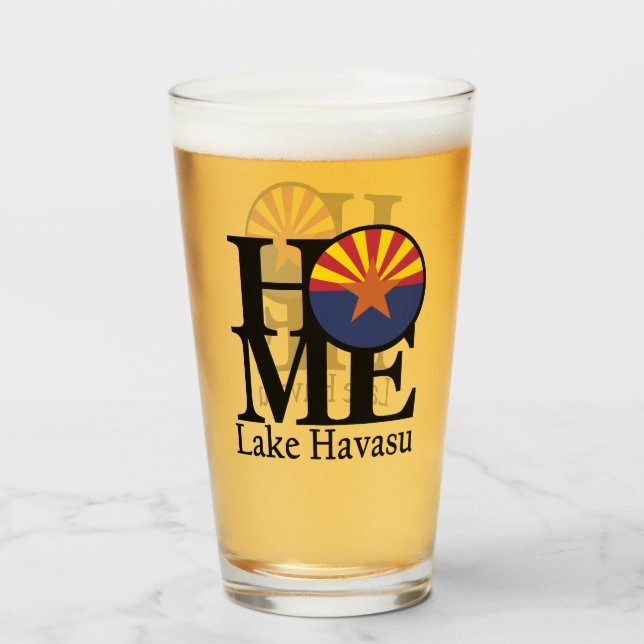 Verre MAISON Lac Havasu (Dos (rempli))