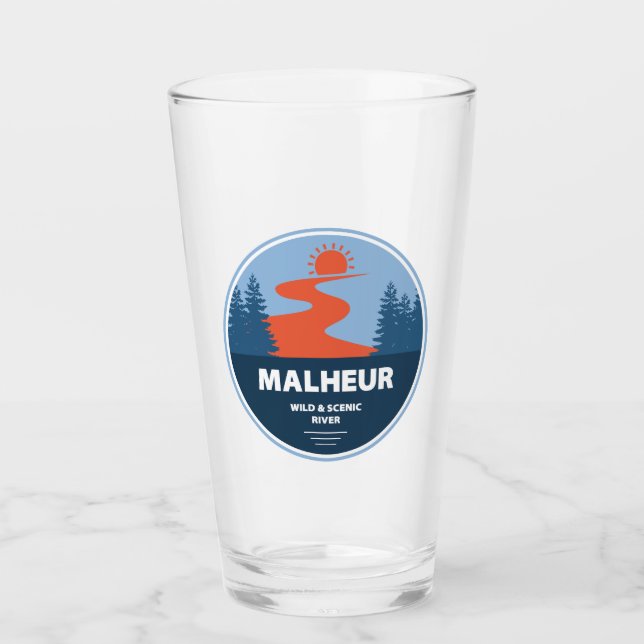 Verre Malheur Wild Et Pittoresque River Oregon (Devant)