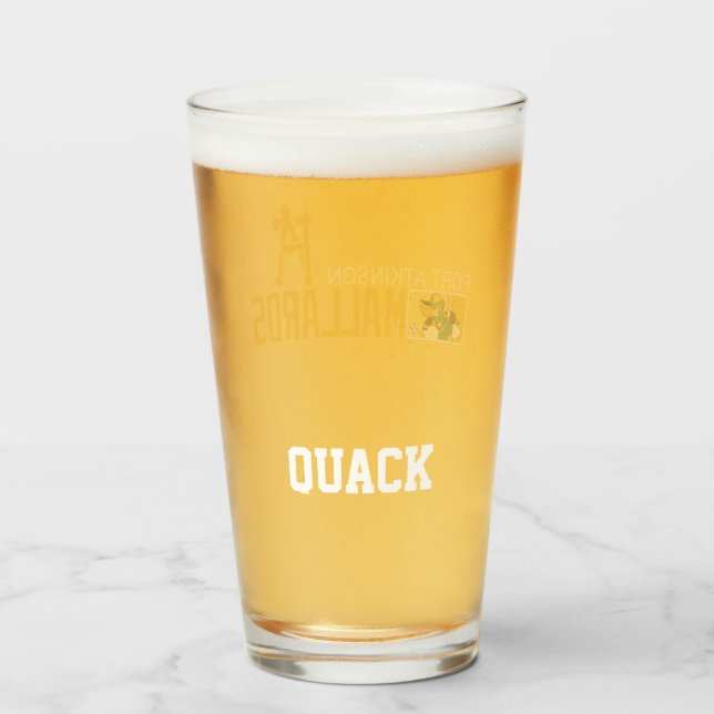 Verre Mallards Pint Glass (Dos (rempli))