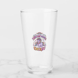 Verre Mama Licorne Énergie Coloré Design Zazzle_1