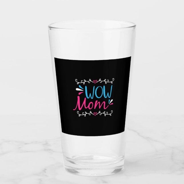 Verre Maman Art Wow maman (Devant)