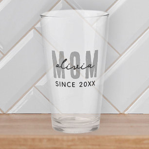 Verre Maman Depuis 20XX Moderne Simple Preppy