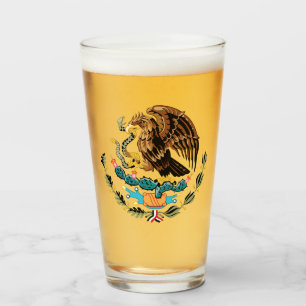 Verre Manteau d'armes mexicain