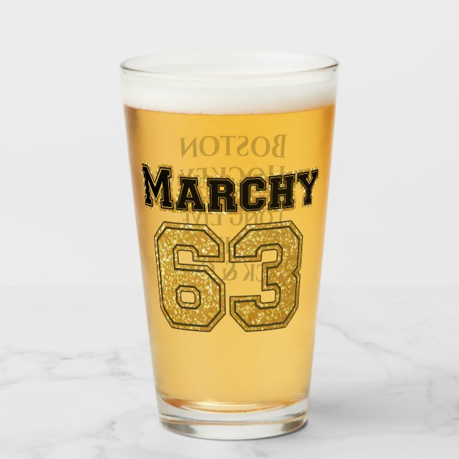 Verre Marche de hockey de Boston 63 (Devant (rempli))