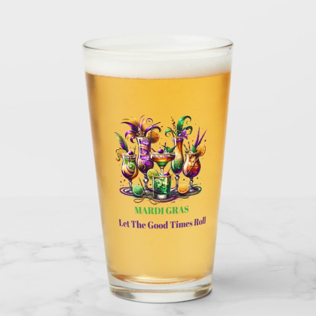 Verre Mardi Gras Beer (Devant (rempli))