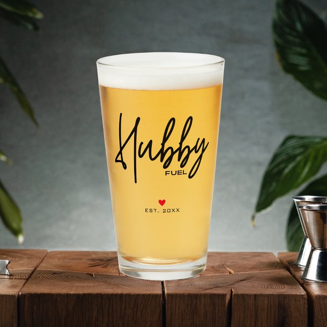 Verre Mari moderne Script personnalisé Date d'établissem (Créateur téléchargé)