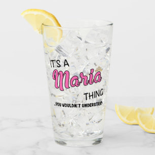 Verre Maria chose que tu ne comprendrais pas