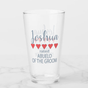 Verre Mariage et Mariage 5 Coeur Abuelo de la salle