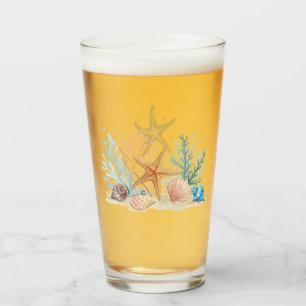Verre Mariage Romantique Ethéré au Bord de la Mer