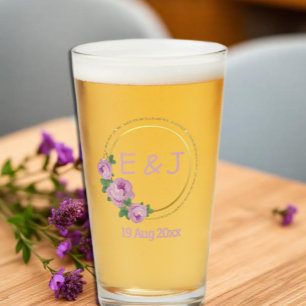 Verre Mariage Rose pourpre