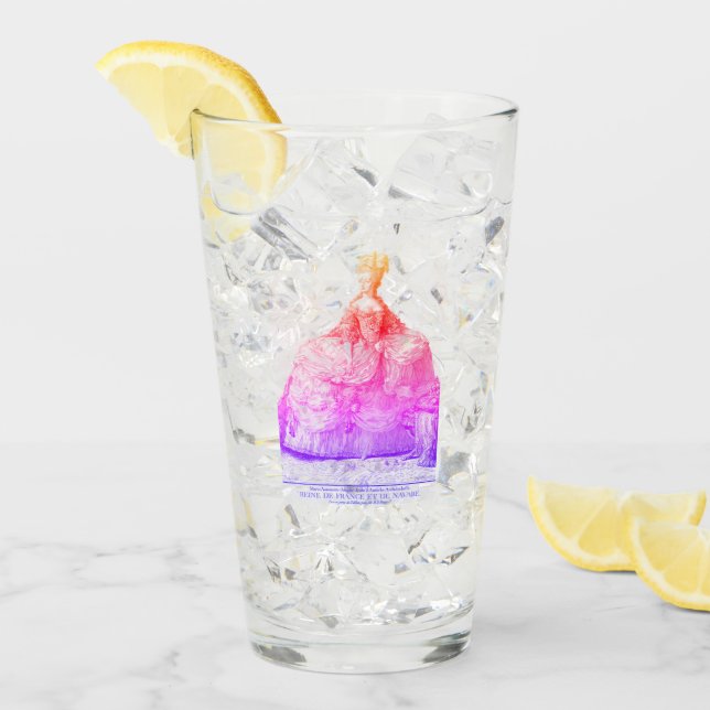 Verre Marie-Antoinette (Devant glace)