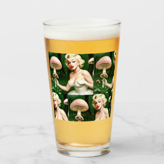 Verre Marilyn champignon plaisir maison déco unique
