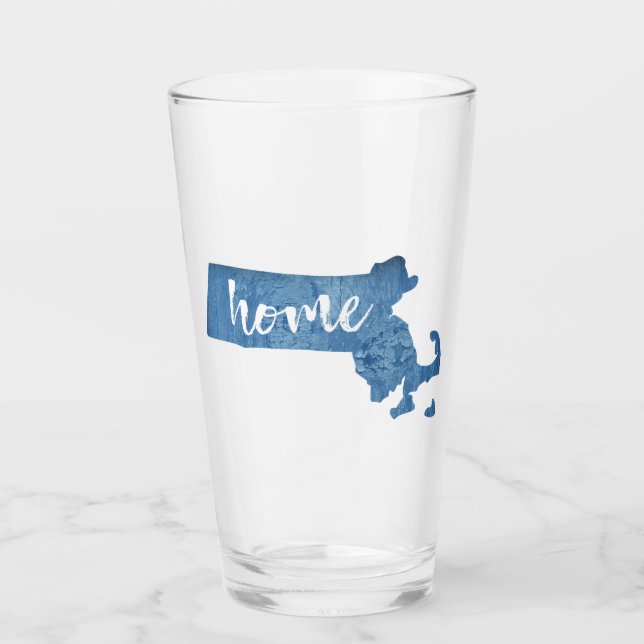 Verre Massachusetts Accueil Grain de Bois (Devant)