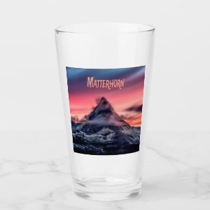 Verre Matterhorn Mountain Europe Alpes Suisse Italie