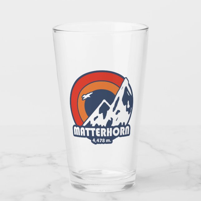 Verre Matterhorn Suisse Sun Eagle (Devant)