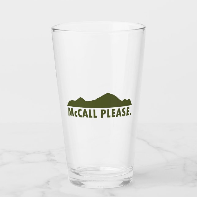 Verre McCall Idaho S'Il Vous Plaît (Devant)