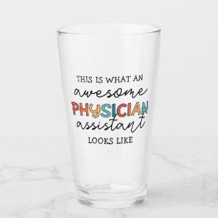 Verre Médecin Assistant Funny Awesome PA Cadeaux