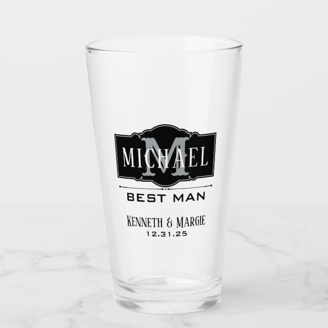 VERRE MEILLEUR GARÇON PERSONNALISÉ  (Devant)