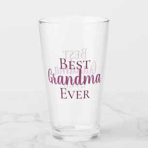 Verre Meilleur Grand-Mère PERSONNALISABLE
