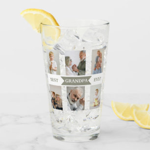 Verre Meilleur grand-père jamais - Photos personnalisées