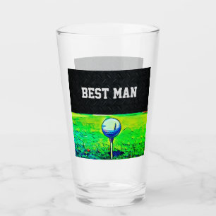 Verre Meilleur Mariage Homme Groomsmen Bachelor Party