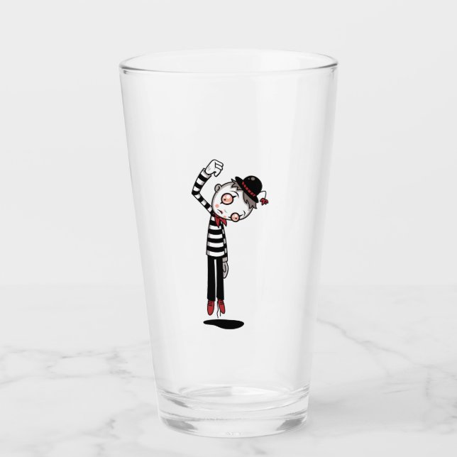Verre Meilleur Mime jamais (Devant)