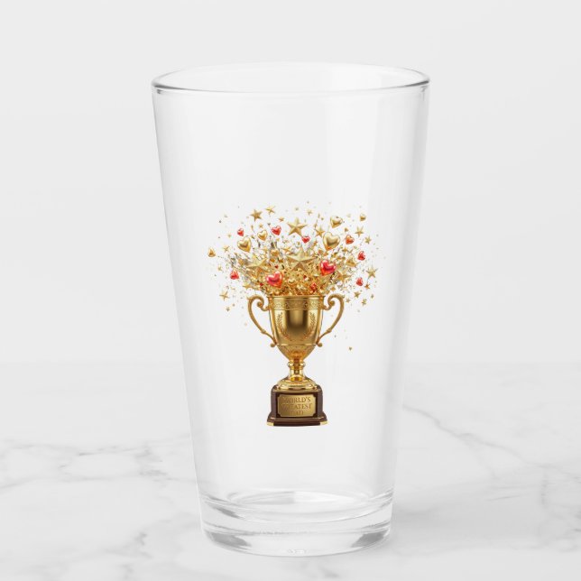 Verre Meilleur Papa du Monde (Devant)