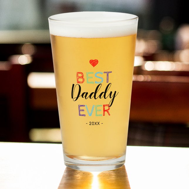 Verre Meilleur Papa du Monde (Créateur téléchargé)