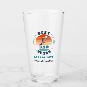 Verre Meilleur Papa Par Retro De Filles Fête Des Pères
