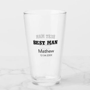 Verre Meilleur témoin enterrement de vie de garçon ajout