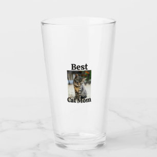 Verre meilleure maman de chat papa parent animal photo c